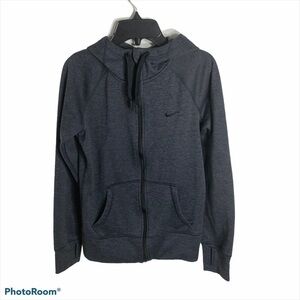 Nike Full Zip Sweatshirt XS Women’s Gray Hooded